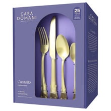 16 Piece Castello Stainless Steel Cutlery Set